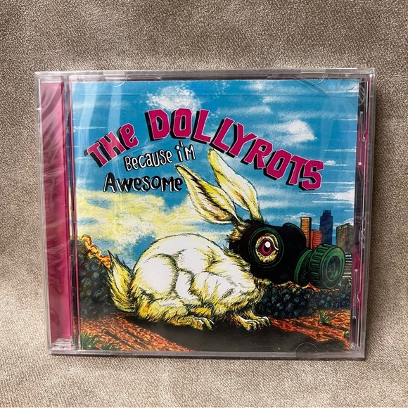 THE DOLLYROTS - Because I'm Awesome - CD - Blackheart Records - 2007 - Picture 1 of 3
